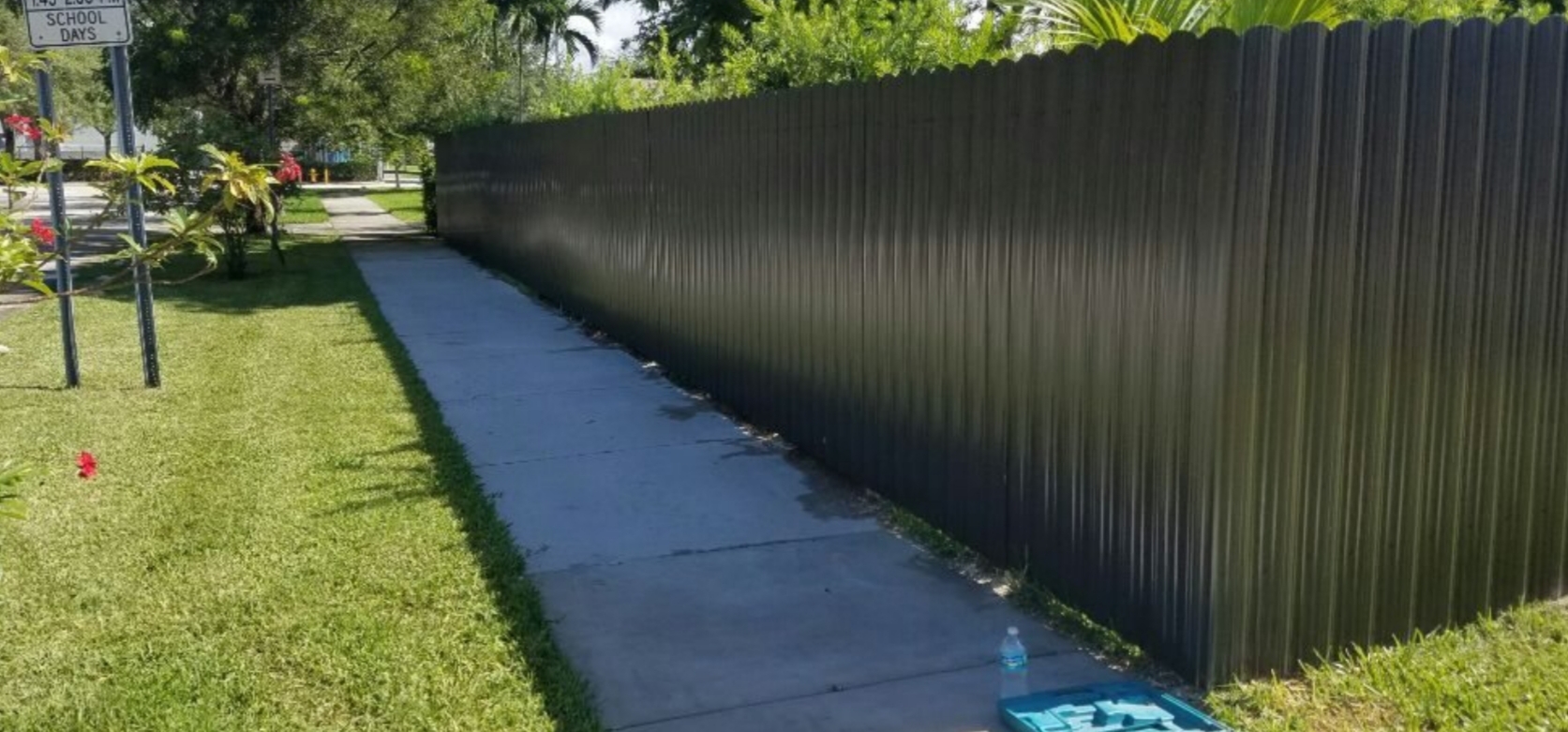 PVC Vinyl Privacy Fence in Weston